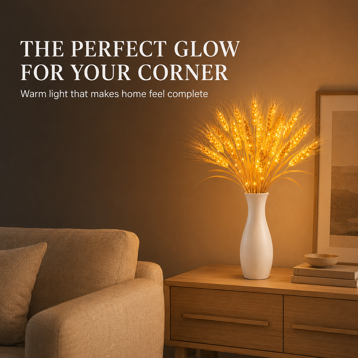 Lunelia™ Golden Harvest Light Lampe