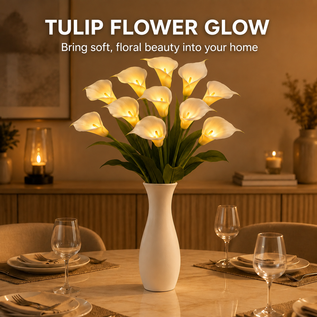 Lunelia™ Glowing Grace Lily Light