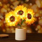 Lunelia™ Shimmering Sunflower Lamp
