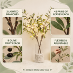 Lunelia™  Enchanted Evergreen Olive Branch