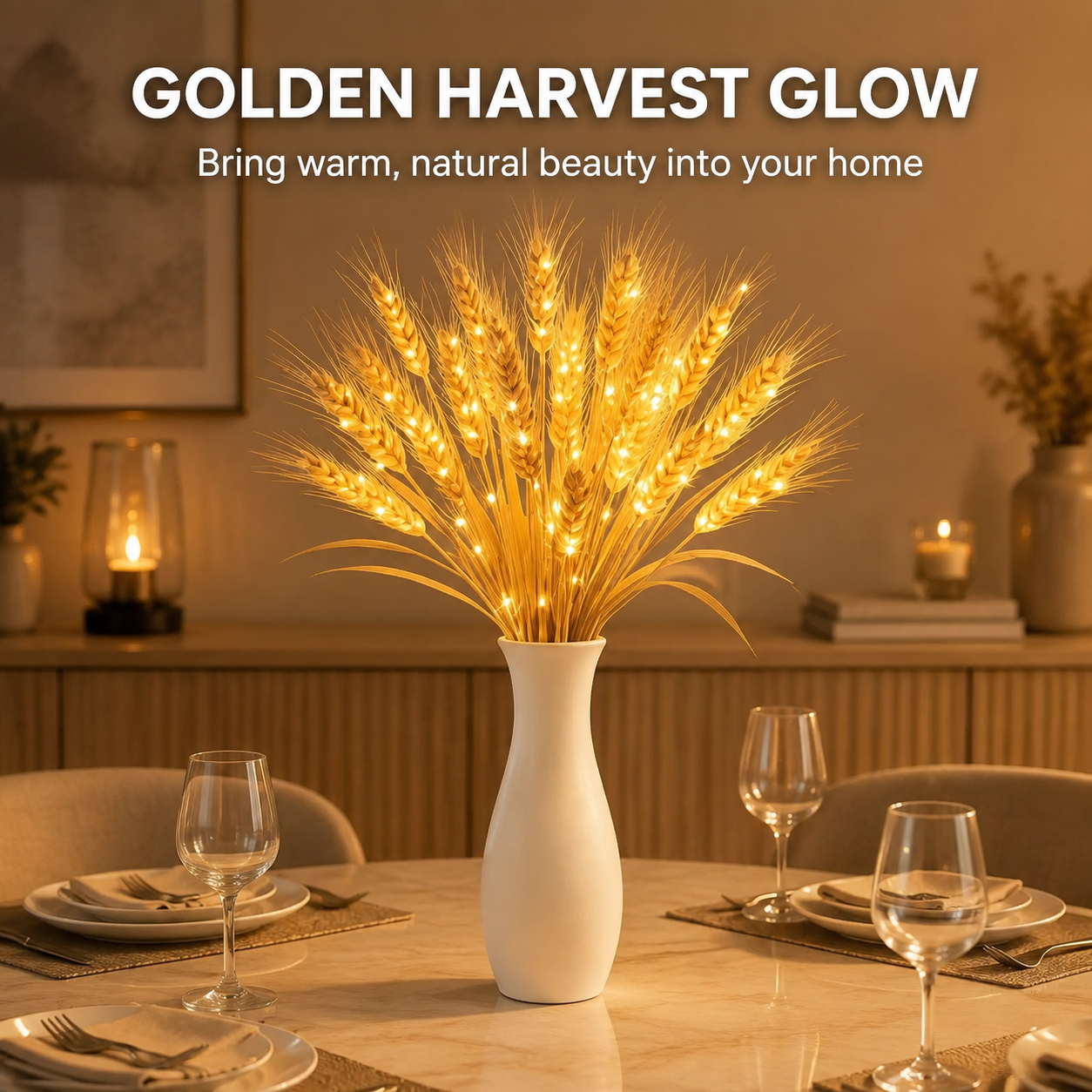 Lunelia™ Golden Harvest Light Lampe