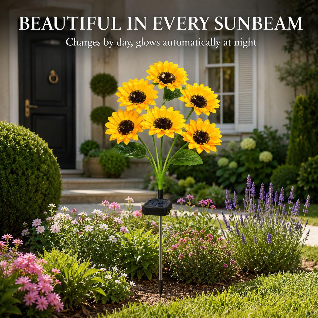 Lunelia™ Solar Sunflower Lights Flowers Outdoor Waterproof