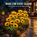 Lunelia™ Solar Sunflower Lights Flowers Outdoor Waterproof