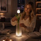 Lunelia™ Radiant Tulip Glow Bouquet – 1 LED Flowers