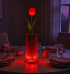 Lunelia™ Radiant Tulip Glow Bouquet – 1 LED Flowers