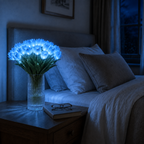 Lunelia™ Radiant Tulip Glow Bouquet – 10 LED Flowers