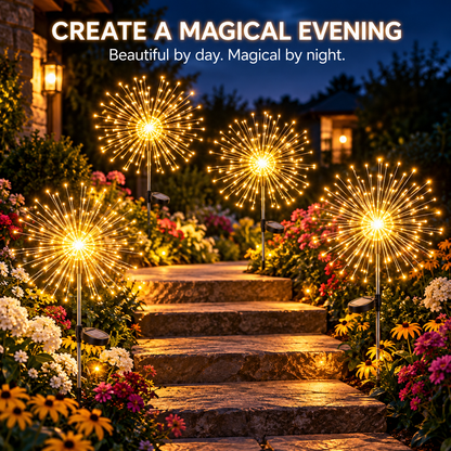 Lunelia™ Solar Starlit Starburst Lights