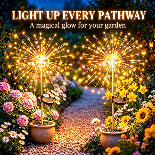Lunelia™ Solar Starlit Starburst Lights