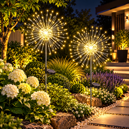 Lunelia™ Solar Starlit Starburst Lights